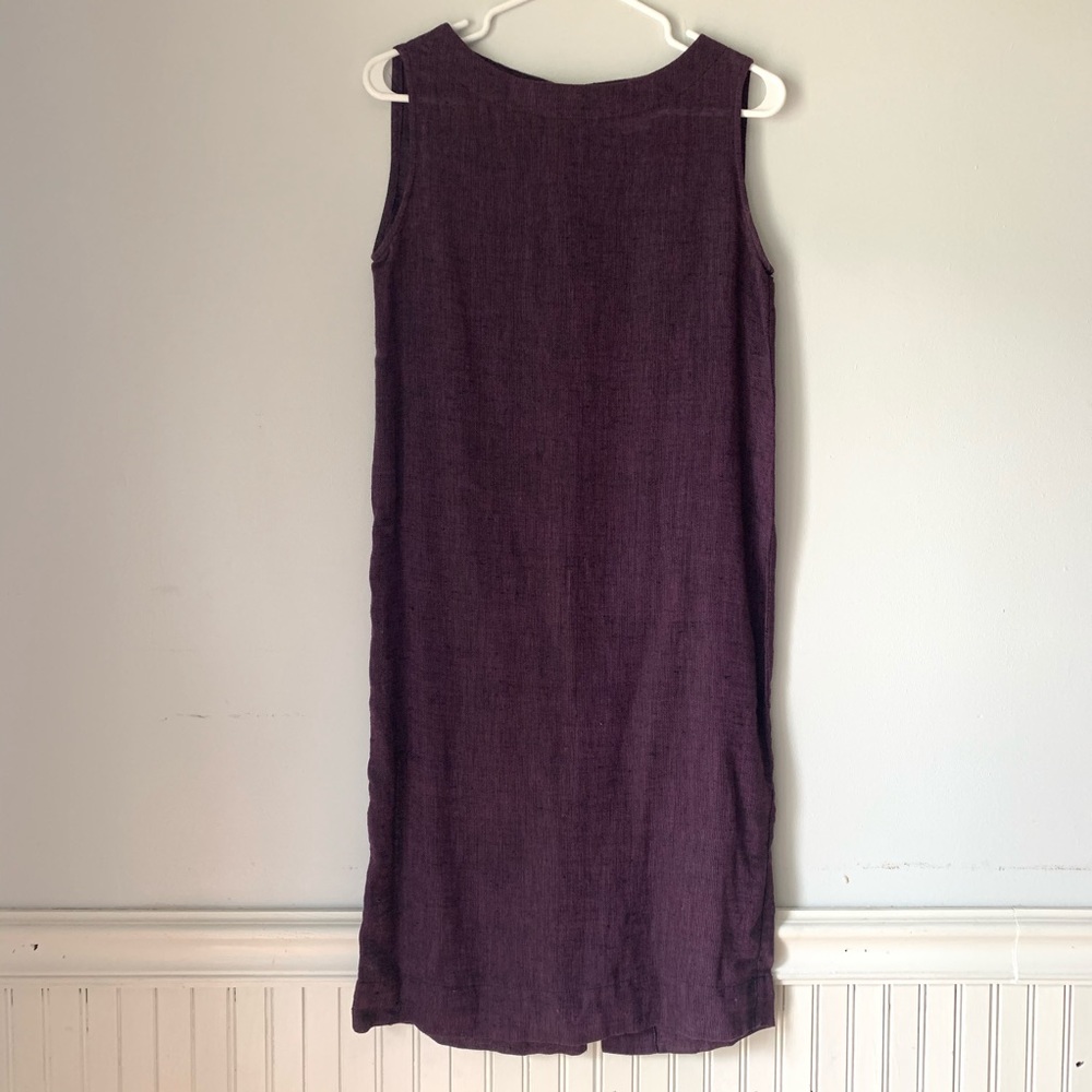 Vintage Dennis Goldsmith Linen Lagenlook Dress